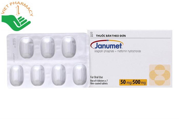 thuốc Janumet 50mg/500mg.