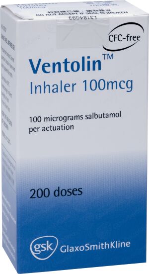 Thuốc Ventolin Inhaler Complete