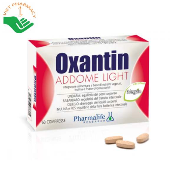 Viên uống giảm cân, giảm mỡ bụng Pharmalife Oxantin Addome Light