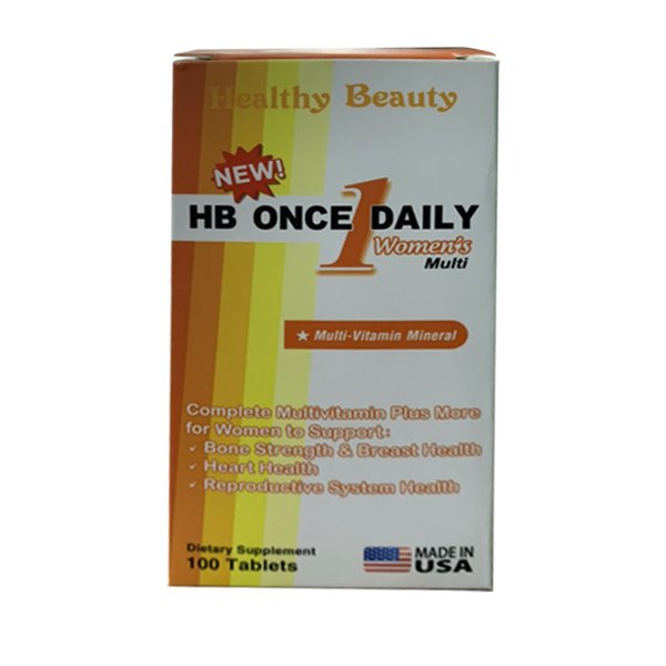 Tăng cường sức khỏe nữ giới Healthy Beauty HB Once Daily Women