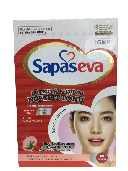 Sapaseva - Hỗ trợ tăng cường Nội tiết tố nữ