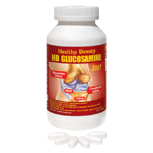 Viên uống HB GLUCOSAMINE 3in1 hỗ trợ phục hồi khớp
