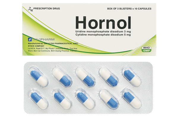 Thuốc Hornol 5mg (Hộp 30 viên) điều trị đau dây thần kinh