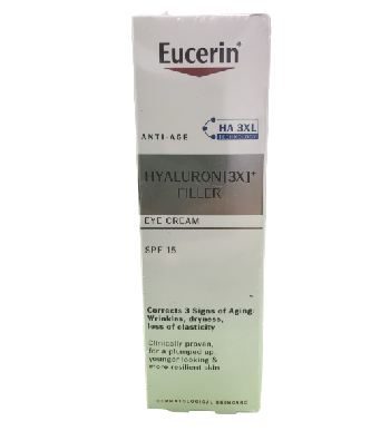 Kem dưỡng da vùng mắt Eucerin Anti Age Hyaluron Filler Eye Cream