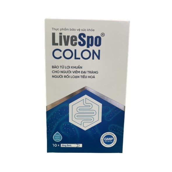 Bào tử lợi khuẩn LiveSpo Colon cho người rối loạn tiêu hóa