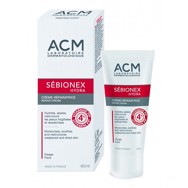 Kem dưỡng ẩm cho da mụn ACM Sebionex Hydra Repair Cream 40ml