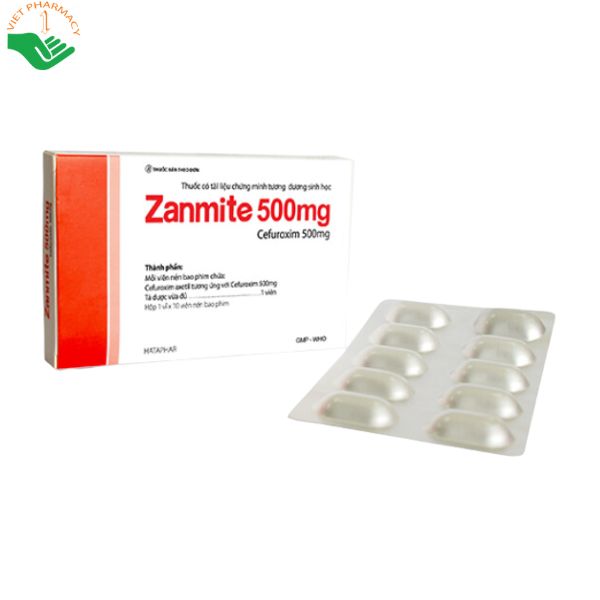 Thuốc Zanmite 500mg