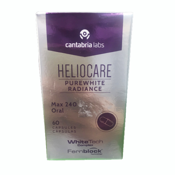 Viên uống trắng da & ngăn ngừa lão hóa Heliocare Purewhite Radiance Max 240
