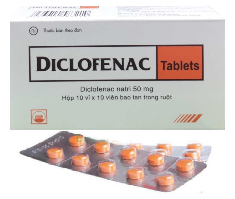 Diclofenat Tablets 50mg