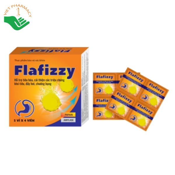Viên sủi hỗ trợ tiêu hóa Flafizzy