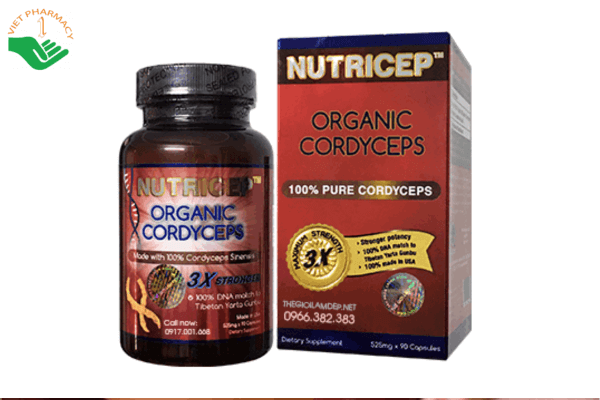 Sản phẩm Nutricep Organic Cordyceps