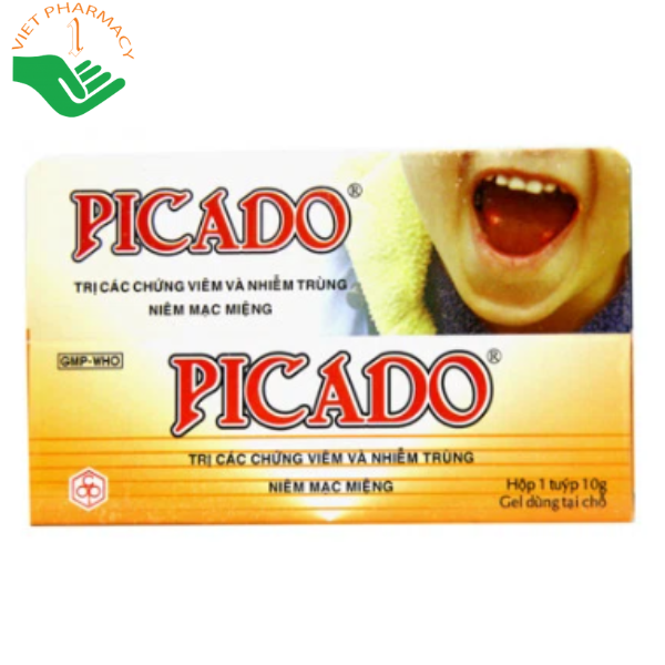Thuốc Picado OPC điều trị viêm, nhiễm trùng niêm mạc miệng