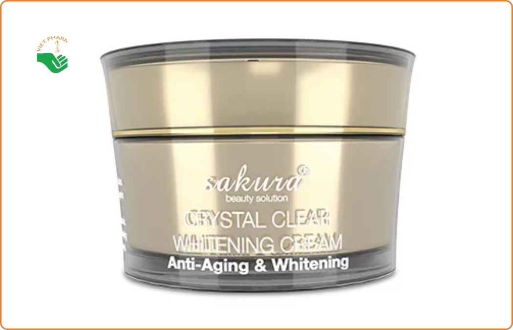 Sakura Crystal Clear Whitening Cream