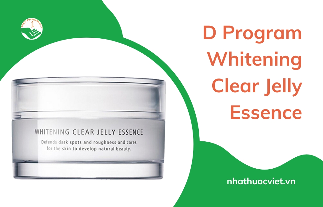 Tinh chất dưỡng trắng da D Program Whitening Clear Jelly Essence