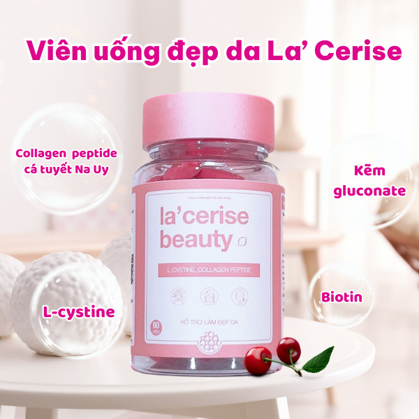 Viên uống collagen đẹp da La’ Cerise