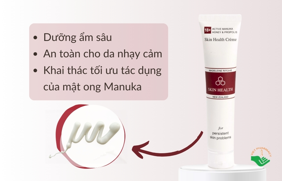 18+ Active Manuka Honey & Propolis Skin Health Crème