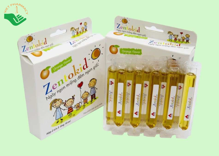 Zentokid giúp bé ngon miệng, ngủ ngon giấc (hộp 10 ống)