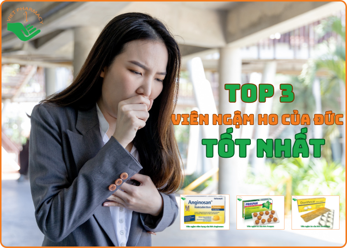 Top 3 viên ngậm ho của Đức tốt nhất được bác sĩ khuyên dùng hiện nay