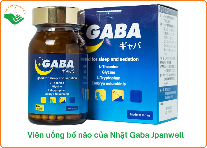 Viên uống bổ não của Nhật Gaba Jpanwell