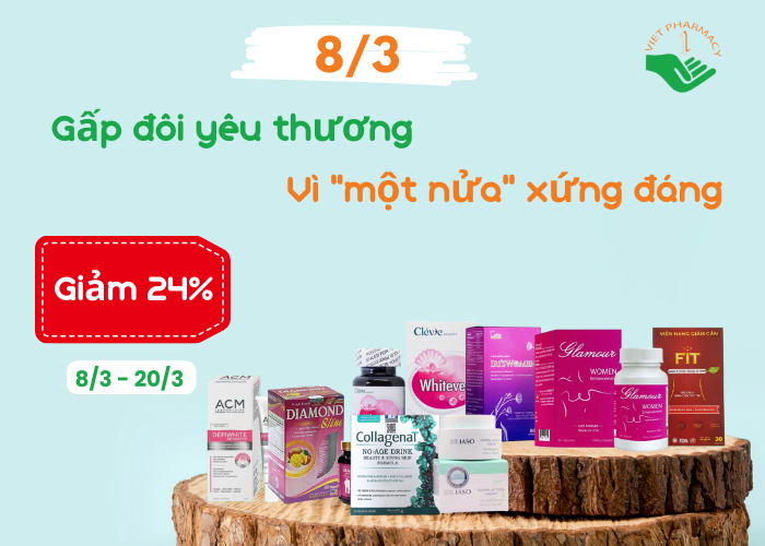 Chương trình khuyến mãi 8/3 – Gấp đôi yêu thương vì “một nửa” xứng đáng!