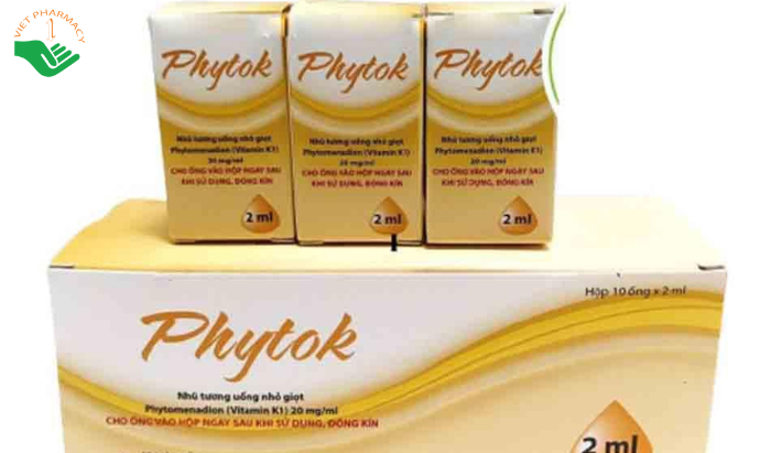 Thuốc Phytok 2ml CPC1HN bổ sung Vitamin K (1 Ống x 2ml)