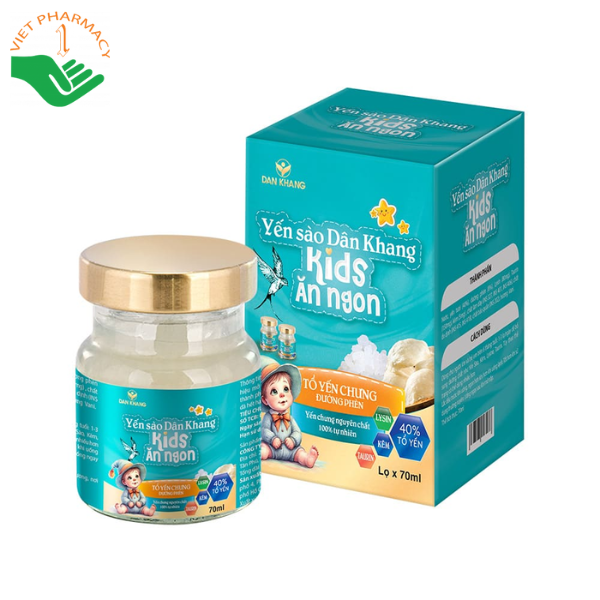 Yến sào Dân Khang kids ăn ngon 70ml