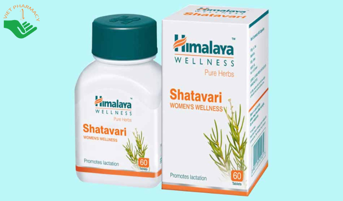 Viên uống cân bằng nội tiết tố nữ Himalaya Shatavari Women's Wellness (Hộp 60 viên)