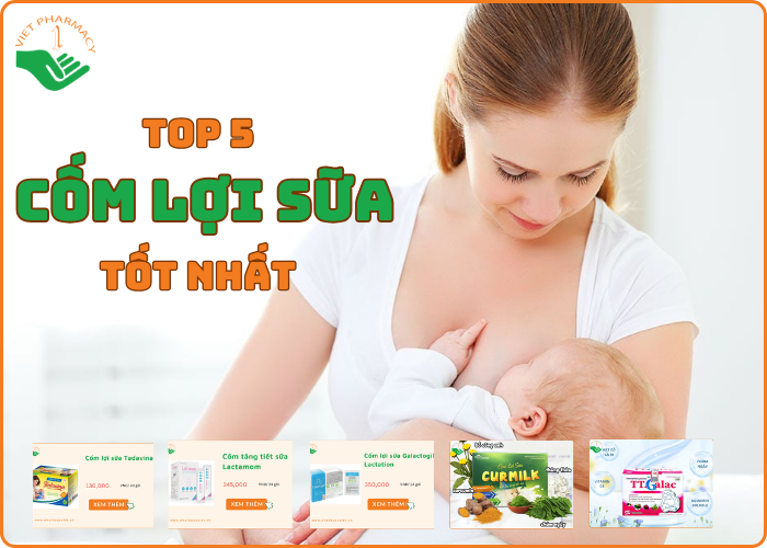 Top 5 loại cốm lợi sữa tốt nhất được bác sĩ khuyên dùng hiện nay