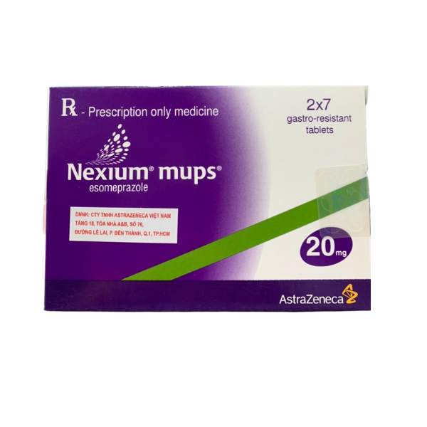 Thuốc Nexium Mups 20 mg 