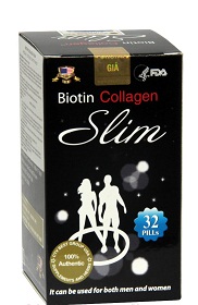 Viên giảm cân Biotin Collagen Slim