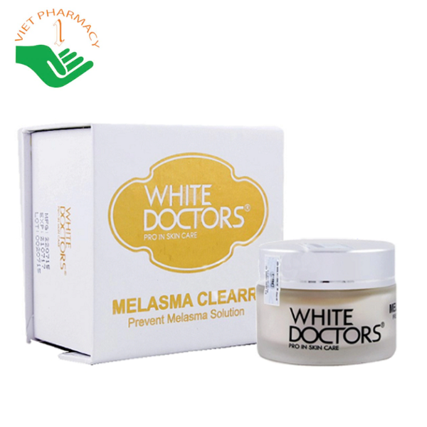 Kem hỗ trợ trị nám thể nhẹ White Doctors Melasma Clearr 40g