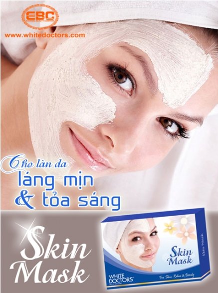 White Doctors Skin Mask, mặt nạ tắm trắng