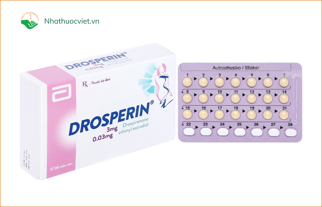 Thuốc tránh thai hàng ngày Drosperin 