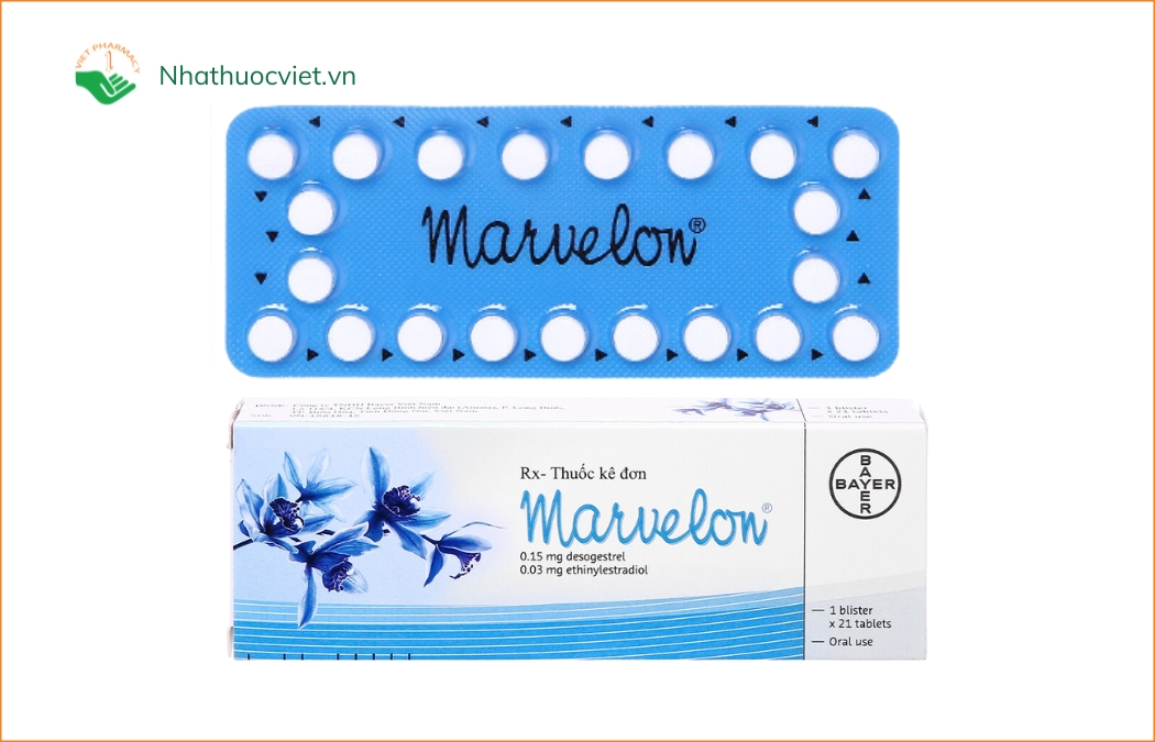 Thuốc tránh thai hàng ngày Marvelon
