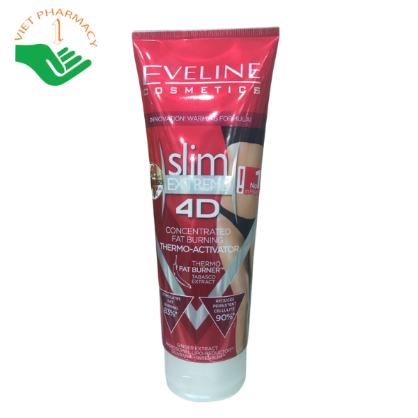 Kem tan mỡ Eveline Slim Extreme 4D