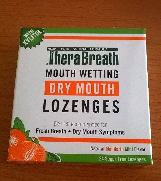 Kẹo TheraBreath Mouth Wetting Longes