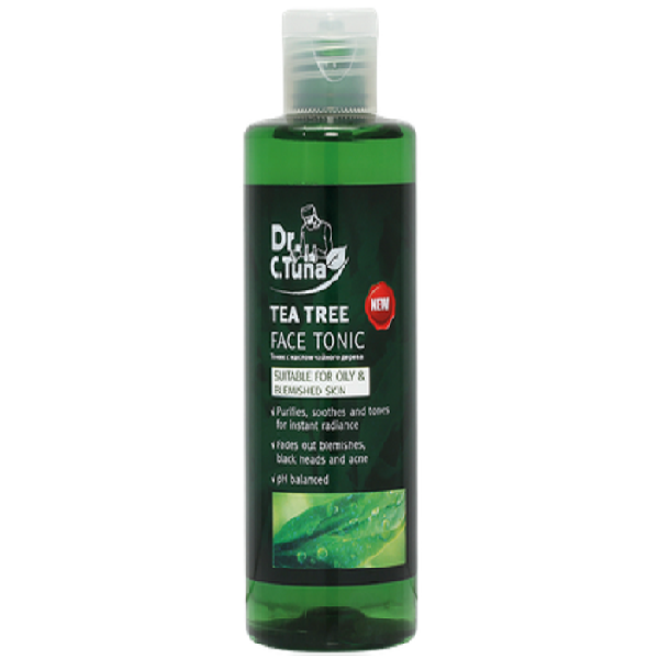 Nước cân bằng da hỗ trợ trị mụn Dr. C.Tuna Tea Tree Face Tonic