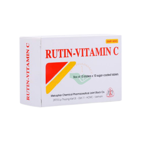 Thuốc Rutin- Vitamin C