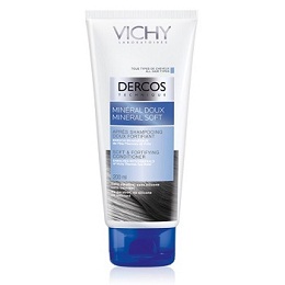 Dầu xả giàu khoáng chất dịu nhẹ & nuôi dưỡng tóc chắc khỏe Vichy Dercos Technique Mineral Soft & Fortifying Conditioner