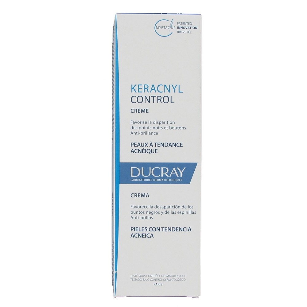 Kem trị mụn đầu đen Ducray Keracnyl Control Cream Innovation Myrtacine