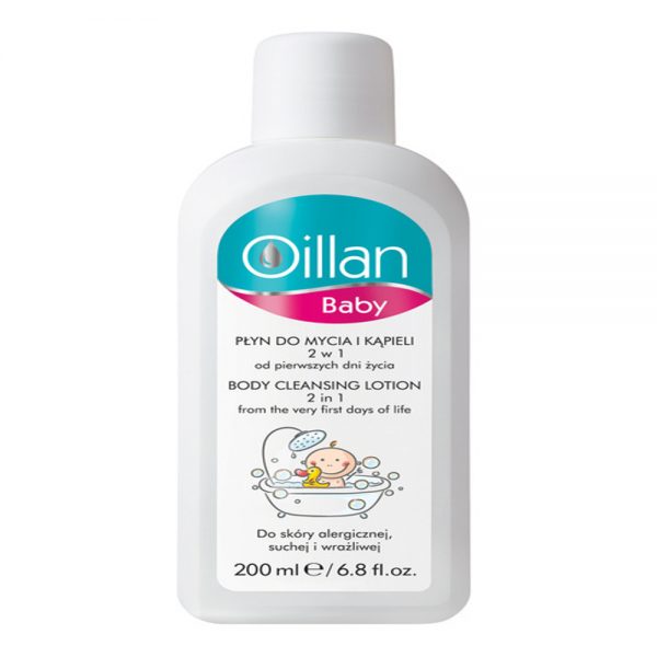 Sữa tắm gội toàn thân Oilian Baby Body Cleansing Lotion 2 in 1