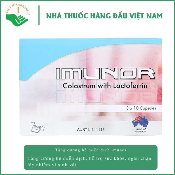 Tăng cường hệ miễn dịch imunor