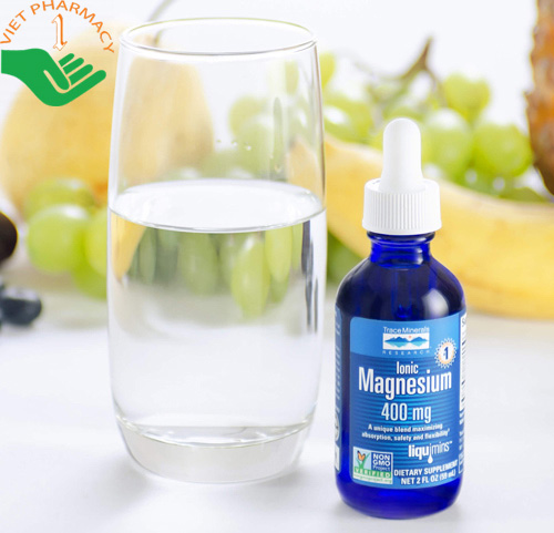 Sản phẩm Ionic magnesium 400mg Trace Minerals.