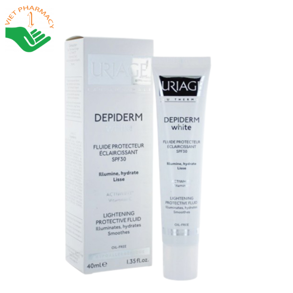 Kem dưỡng da quanh mắt Uriage Depiderm White Contour Des Yeux Eclaircissant