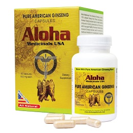 Nhân Sâm Hoa Kỳ Aloha Medicinals USA