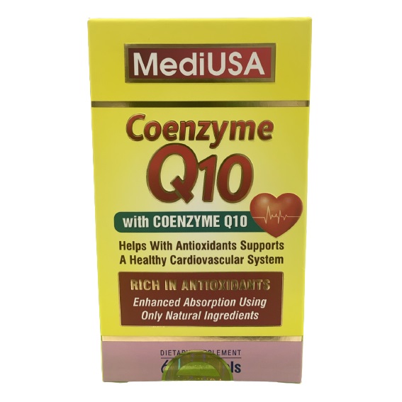Viên uống bổ tim mạch MediUSA CoQ- 10
