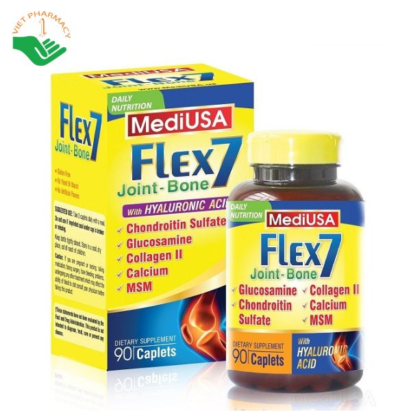 Viên bổ xương khớp MediUSA Flex 7 Joint-Bone