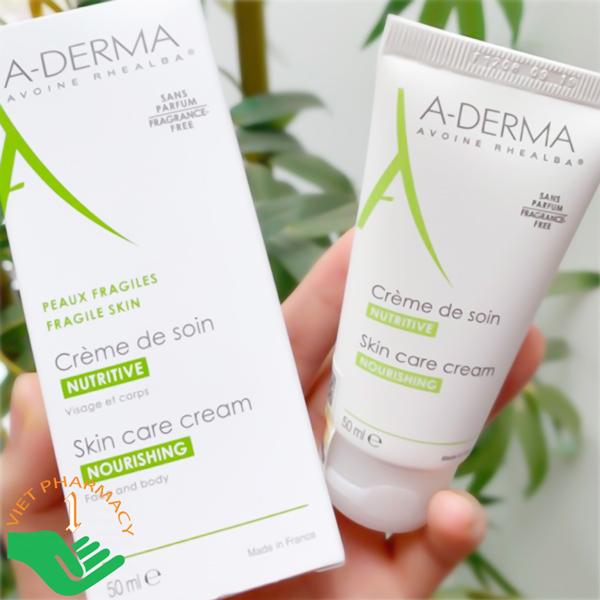 Kem dưỡng ẩm cho da kích ứng A-Derma Skin Care Cream 50ml.