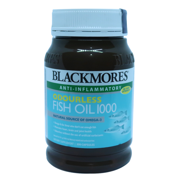 Blackmores Odourless Fish Oil 1000