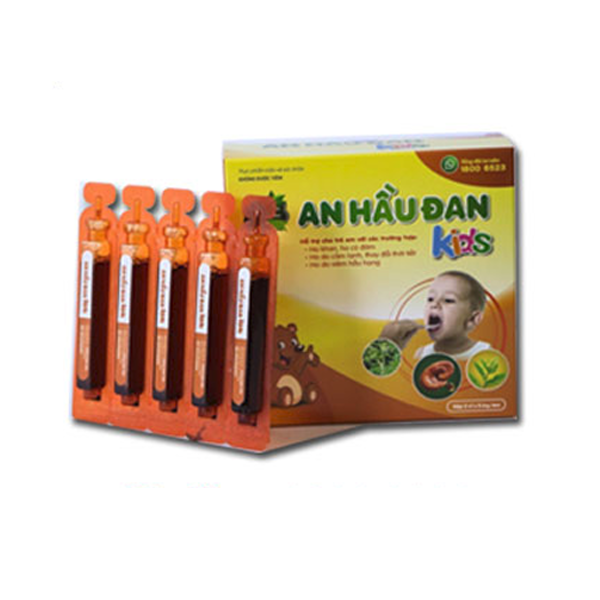 An Hầu Đan Kids - Sản phẩm hỗ trợ điều trị viêm amidan